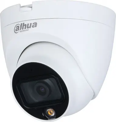 Камера видеонаблюдения аналоговая Dahua DH-HAC-HDW1209TLQP-LED-0280B-S2 2.8-2.8мм HD-CVI HD-TVI цв. корп.:белый (DH-HAC-HDW1209TLQP-LED-0280BS2)