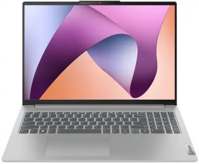 Ноутбук Lenovo IdeaPad Slim 5 16ABR8 Ryzen 5 7530U 16Gb SSD1Tb AMD Radeon 16" IPS 2.2K (2560x1600) noOS grey WiFi BT Cam (82XG001CRK)