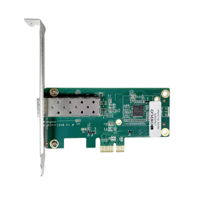 Сетевой адаптер/ Сетевой адаптер PCI-E, Intel I210, 1x1000Base-X SFP