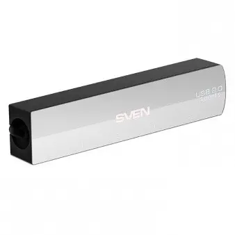 Sven HB-891 USB-концентратор, black (USB 2.0, 4 порта, кабель 0,05м, блистер)