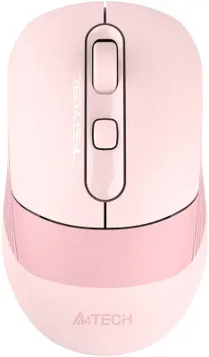 Мышь A4Tech Fstyler FB10CS розовый оптическая 2000dpi silent беспров. BT/Radio USB 4but (FB10CS USB BABY PINK)