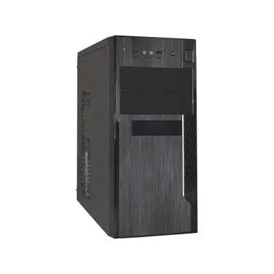 Exegate EX283243RUS Корпус Minitower ExeGate MA-373X Black, mATX  2*USB, Audio