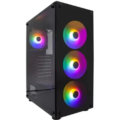 1STPLAYER FIRE DANCING V3-B / ATX, TG / 4x120mm LED fans inc. / V3-B-4F1
