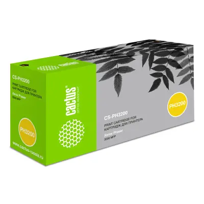 -/ Картридж лазерный Cactus CS-PH3200 113R00730 черный (3000стр.) для Xerox Phaser 3200/3200mfp/3200mfp