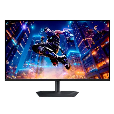 LCD Gigabyte 31.5" MO32U2 EK {QD-OLED 3840x2160 240Hz 0.03ms 178/178 250cd/1000cd 2xHDMI2.1 DisplayPort1.4 3xUSB3.2 USB-C(18Вт)  Pivot}
