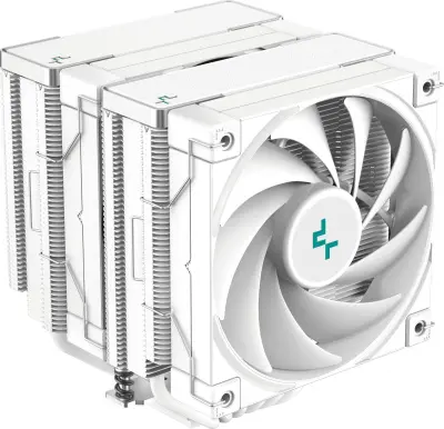 Устройство охлаждения(кулер) Deepcool AK620 Soc-AM5/AM4/1151/1200/2066/1700 белый 4-pin 28dB Al+Cu 260W 1456gr Ret (R-AK620-WHNNMT-G-1)