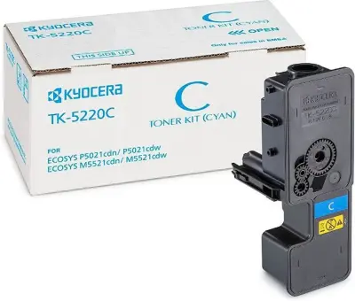 Картридж лазерный Kyocera 1T02R9CNL1 TK-5220C голубой (1200стр.) для Kyocera P5021cdn/P5021cdw, M5521cdn/M5521cdw