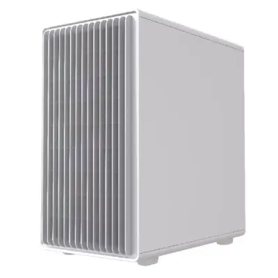 Powercase Корпус Mistral Micro C4W ARGB, Tempered Glass, 4x 120mm ARGB PWM Fan, белый, mATX  (CMMCW-A4)