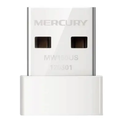 Mercusys MW150US Сверхкомпактный USB-адаптер с поддержкой Wi-Fi N150