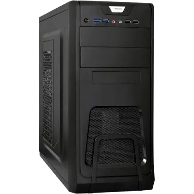 Exegate EX278394RUS Корпус Miditower Exegate CP-603 Black, ATX, <без БП>, 2*USB+2*USB3.0, Audio