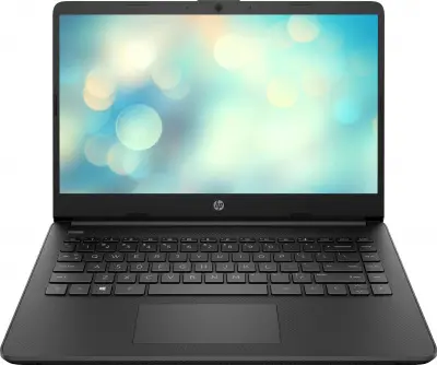 Ноутбук HP 14s-dq3003ur Celeron N4500 8Gb SSD256Gb Intel UHD Graphics 14" TN HD (1366x768) Free DOS 3.0 black WiFi BT Cam