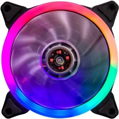1STPLAYER Вентилятор R1 / 120mm, 5 color LED, 3-pin, 1000 rpm / R1 bulk