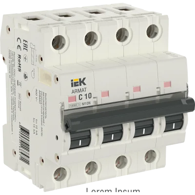 ARMAT Авт. выкл. M10N 4P C 10А IEK