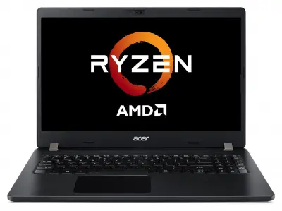 Ноутбук Acer TravelMate P2 TMP215-41-G2-R23T Ryzen 7 Pro 5850U 16Gb SSD512Gb AMD Radeon 15.6" IPS FHD (1920x1080) Windows 10 Professional black WiFi BT Cam