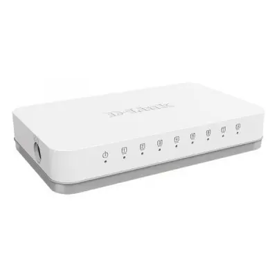 Коммутатор D-Link DGS-1008A/F1A 8x1Гбит/с неуправляемый