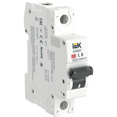ARMAT Авт. выкл. M06N-DC 1P L 6А IEK