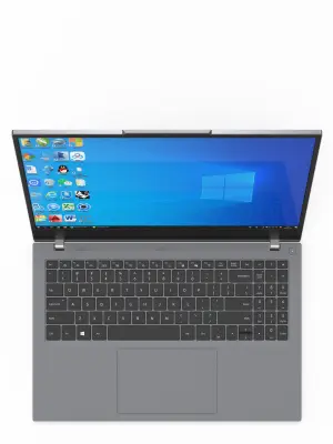 Ноутбук Rombica MyBook Eclipse Core i5 10210U 8Gb SSD512Gb Intel UHD Graphics 15.6" IPS FHD (1920x1080) noOS grey WiFi BT Cam 4825mAh (PCLT-0005)
