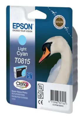 EPSON C13T11154A10/C13T08154A  Epson картридж для St.Ph. R270/R290/RX590 (light cyan) (cons ink)