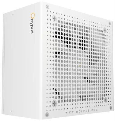 Блок питания Ocypus Iota P1200 WH, 1200W, APFC, 80+ Gold, ATX 3.1, Fully Modular, 120mm Fan