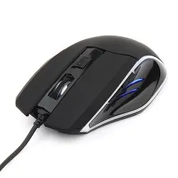 Gembird MG-500 USB {Мышь игровая, 5 кнопок+колесо-кнопка, 1600DPI, 1000 Гц, подсветка}