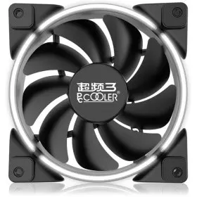 PCCooler Вентилятор CORONA WHITE 120x120x25 мм (PWM, 40шт./кор, пит. от мат.платы и БП, 800-1800 об/мин) Retail