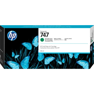 Картридж/ HP 747 300-ml Chromatic Green Ink Cartridge