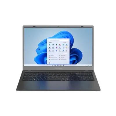 IRBIS GroovyBook 15 Core I5-13600H, 16GB LPDDR5 +512Gb NVME SSD,15,6"LCD 1920*1080 IPS ,Intel AX101 WIFI,Front camera: 2MP,TPM2.0,4400mha battery, TYPE C full function,Windows 11 Pro RUS,Grey