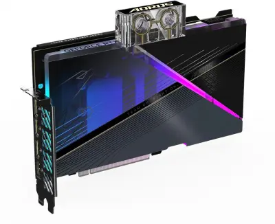 Видеокарта Gigabyte PCI-E 4.0 GV-N4080AORUSX WB-16GD NVIDIA GeForce RTX 4080 16384Mb 256 GDDR6X 2565/22400 HDMIx1 DPx3 HDCP Ret