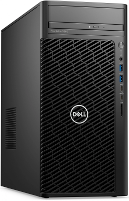 ПК Dell Precision 3660 MT Core i9 13900 (2) 64Gb 2Tb 7.2k SSD1Tb RTX A4000 16Gb CR Windows 11 Professional GbitEth 500W мышь клавиатура черный (3660-9671)