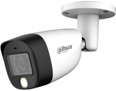 Камера видеонаблюдения аналоговая Dahua DH-HAC-HFW1209CMP-A-LED-0280B-S2 2.8-2.8мм HD-CVI HD-TVI цв. корп.:белый (DH-HAC-HFW1209CMP-A-LED-0280B)