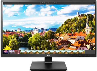 Монитор LG 27" 27BK55YP-B черный IPS LED 16:9 DVI HDMI M/M матовая HAS Piv 250cd 178гр/178гр 1920x1080 120Hz VGA DP FHD USB 7.2кг