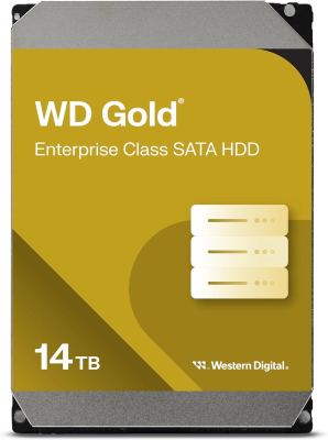 Жесткий диск WD SATA-III 14TB WD142KRYZ Desktop Gold 512E (7200rpm) 512Mb 3.5"
