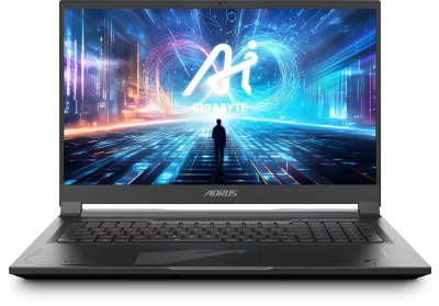 Ноутбук Gigabyte Aorus 17X AXG Core i9 14900HX 32Gb SSD2Tb NVIDIA GeForce RTX4080 12Gb 17.3" IPS QHD (2560x1440) Windows 11 Home black WiFi BT Cam (AXG-64KZ665SH)