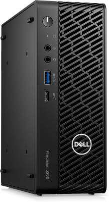 ПК Dell Precision 3260 Compact i7 13700 (2.1) 32Gb SSD1Tb RTX3000 6Gb CR Windows 11 Professional 64 GbitEth 240W мышь клавиатура черный (3260-7311)