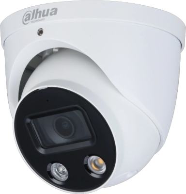 Камера видеонаблюдения IP Dahua DH-IPC-HDW3449HP-AS-PV-0360B-S5 3.6-3.6мм цв. корп.:белый/черный (DH-IPC-HDW3449HP-AS-PV-0360B)