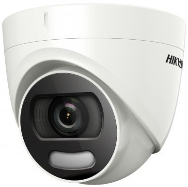 Камера видеонаблюдения аналоговая Hikvision DS-2CE72DFT-F 6-6мм HD-TVI цветная корп.:белый (DS-2CE72DFT-F (6 MM))
