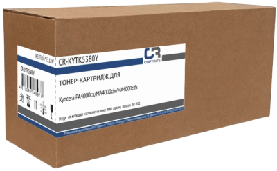 Картридж лазерный CopyRite CR-KYTK5380Y TK-5380Y желтый (10000стр.) для Kyocera PA4000cx/MA4000cix/MA4000cifx