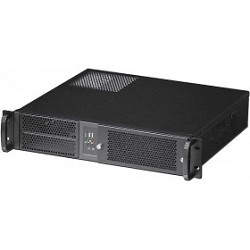 Procase EM238F-B-0 Корпус 2U Rack server case,съемный фильтр, черный, без блока питания, глубина 380мм, MB 9.6"x9.6"