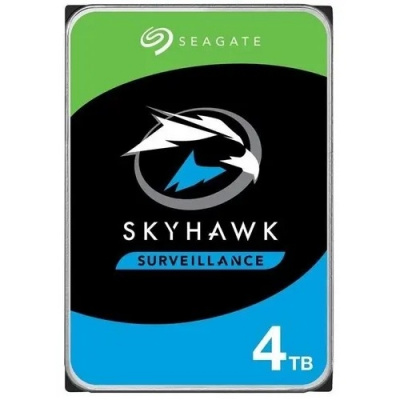 4TB Seagate Skyhawk (ST4000VX016) {Serial ATA III, 5400 rpm, 256mb, для видеонаблюдения}
