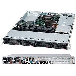 Supermicro CSE-815TQC-R706WB Корпус для сервера 1U 700/750W CSE-815TQC-R706WB SUPERMICRO