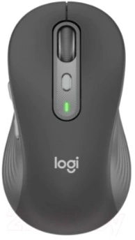 Мышь Logitech M750 L Large графитовый оптическая (4000dpi) беспроводная BT/Radio USB (5but)