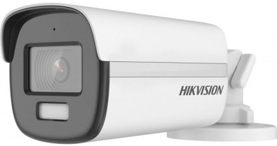 Камера видеонаблюдения аналоговая Hikvision DS-2CE12DF3T-FS(2.8mm) 2.8-2.8мм HD-CVI HD-TVI цветная корп.:белый