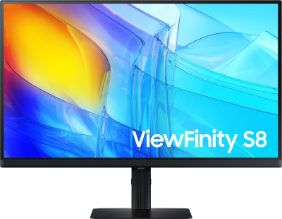 LCD Samsung 27" S27D800EAI ViewFinity S8 {IPS 3840x2160 60Hz 5ms 16:9 300cd 1000:1 178/178 HDMI DisplayPort 3xUSB3.0}