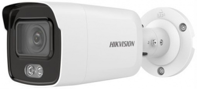 Камера видеонаблюдения IP Hikvision DS-2CD2027G2-LU(2.8mm) 2.8-2.8мм цветная корп.:белый