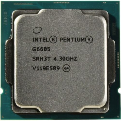 CPU Intel Pentium Gold G6605 Comet Lake OEM {4.3ГГц, 4МБ, Socket1200}