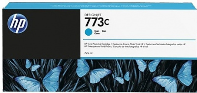 Картридж струйный HP 773C C1Q42A голубой (775мл) для HP DJ Z6600/Z6800