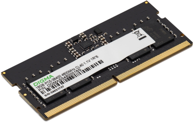 Память DDR5 16GB 4800MHz Digma DGMAS54800016S RTL PC5-38400 CL40 SO-DIMM 262-pin 1.1В single rank Ret