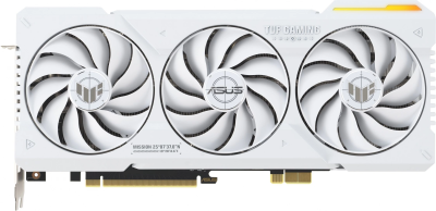 Видеокарта Asus PCI-E 4.0 TUF-RTX4070TIS-16G-BTF-WHITE NVIDIA GeForce RTX 4070TI Super 16Gb 256bit GDDR6X 2610/21000 HDMIx2 DPx3 HDCP Ret