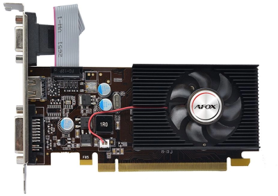 Видеокарта Afox PCI-E AF210-512D3L3-V2 NVIDIA G210 512Mb 64bit DDR3 550/1600 DVIx1 HDMIx1 CRTx1 HDCP Ret low profile