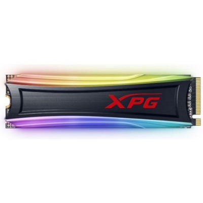 A-DATA M.2 2280 2TB XPG SPECTRIX S40G RGB AS40G-2TT-C PCIe Gen3x4 with NVMe,3D TLC, Customizable RGB lighting, Heatsink